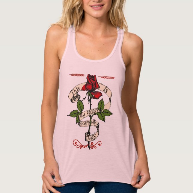 This Is My Fight Singlet (Front)