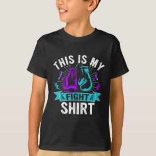 This Is My Fight Suicide Prevention Fighter Strong T-Shirt
