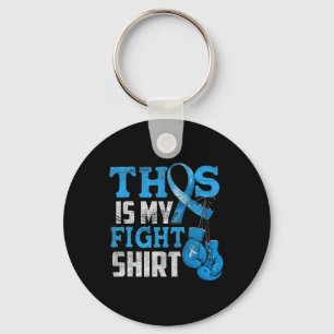 This Is My Fight Type 1 Diabetes Awareness Support Key Ring
