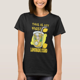 This Is My First Lemonade Stand Lemonade Business T-Shirt
