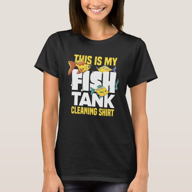 This Is My Fish Tank Cleaning   Scuba Diver Diving (Front)