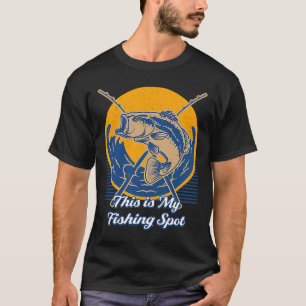 This is My Fishing Spot Hunting Boating Hunter Boa T-Shirt