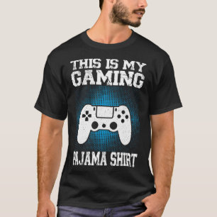 This Is My Gaming Pajama Shirt Funny Video Game Ga