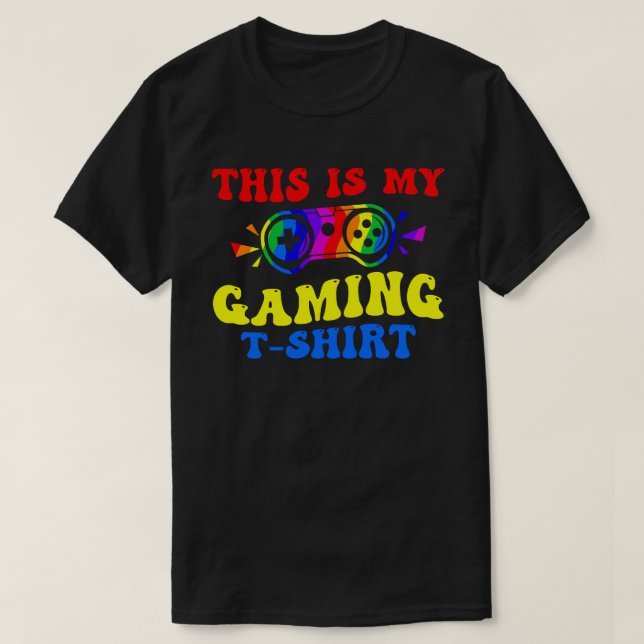 This is My Gaming Shirt (Design Front)