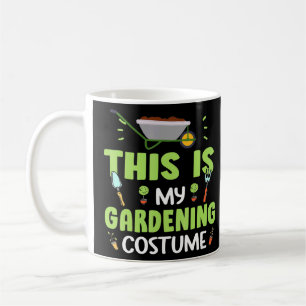 This Is My Gardening Costume Garden Gangster Plant Coffee Mug
