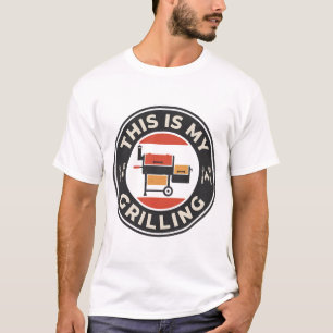 This Is My Grilling Backyard BBQ Cooking Humor T-Shirt