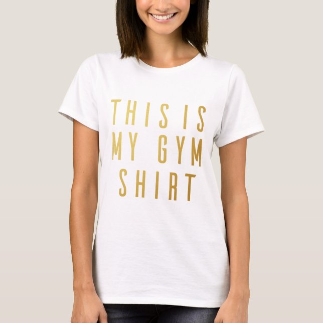 This is My Gym Shirt Women's Flowy Muscle Tank Top (Front)