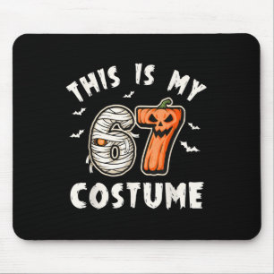 This Is My Halloween 67 Costume Number 6 7 Meme  Mouse Pad