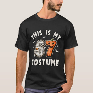 This Is My Halloween 67 Costume Number 6 7 Meme  T-Shirt