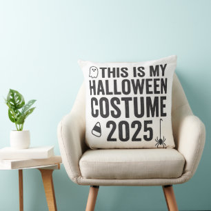 This Is My Halloween Costume 2025 Cushion