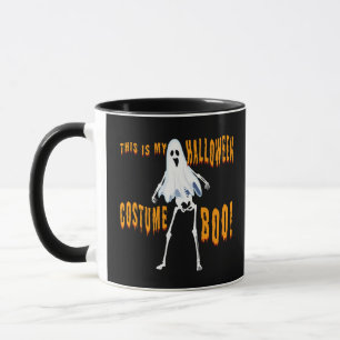 this is my halloween costume boo! mug