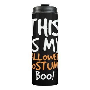 This Is My Halloween Costume Boo Thermal Tumbler