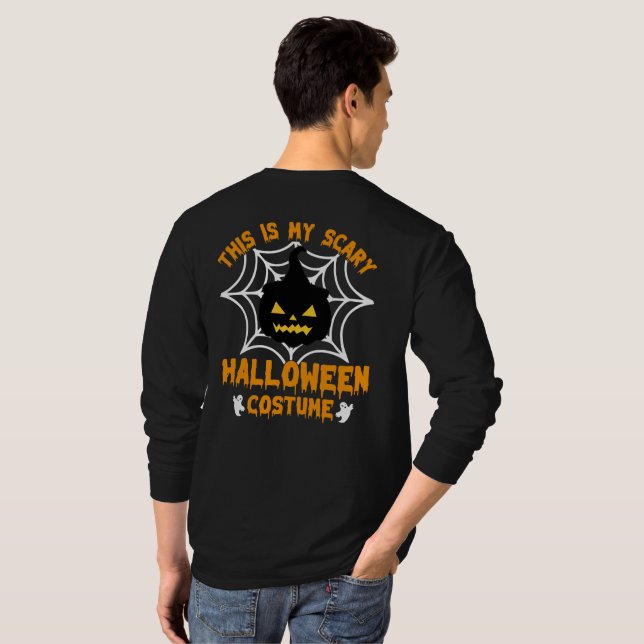 This is my Halloween costume Long Sleeve  T-Shirt (Back Full)