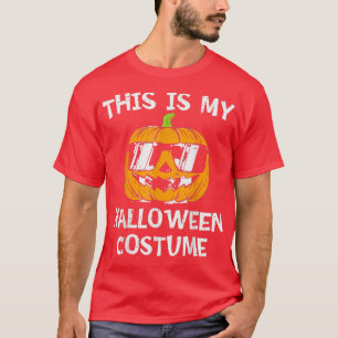 This Is My Halloween Costume Pumpkin For Toddler B T-Shirt