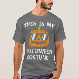This Is My Halloween Costume Pumpkin Men Toddler B T-Shirt