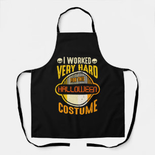 This is My Halloween Costume Simple Halloween Apron