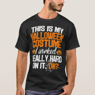 This Is My Halloween Cotumes Pumpkin Group Family T-Shirt