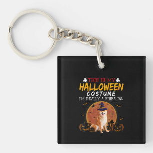 This Is My Halloween Custom Dog Holiday Gift Key Ring