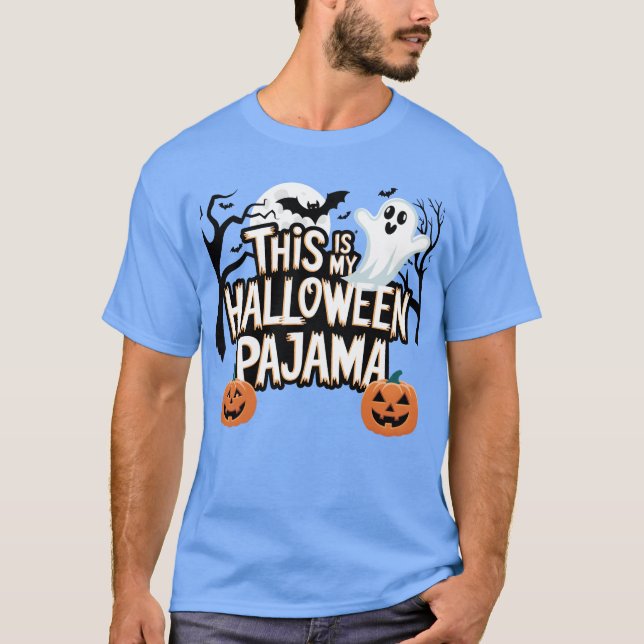 This Is My Halloween Pajama Halloween tetre friend T-Shirt (Front)
