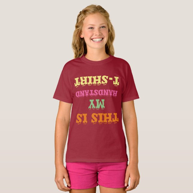 THIS IS MY HANDSTAND T-Shirt (Front Full)