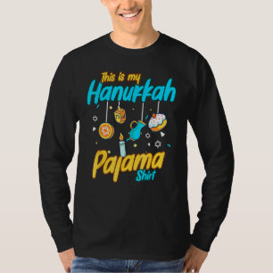 This Is My Hanukkah Pajamakah Hanukkah  Pjs T-Shirt