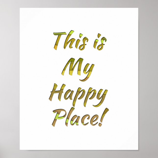 This is My Happy Place! Poster (Front)