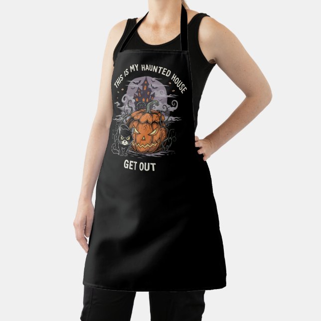 This is My Haunted House Get Out Apron (Insitu)