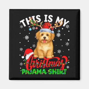 This Is My Havanese Dog Ugly Christmas Pajama Swea Magnet