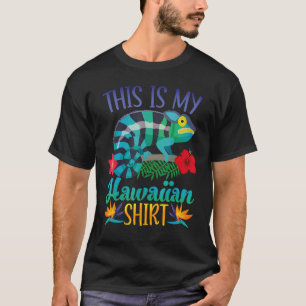 This Is My Hawaiian Aloha Hawaii Beach Vacation T-Shirt