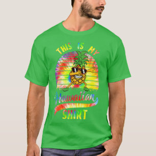 This Is My Hawaiian Dabbing Beach Pineapple T-Shirt