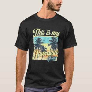 This Is My Hawaiian  Dabbing Pineapple Sunglasses  T-Shirt