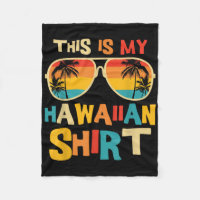 This Is My Hawaiian Shirt Tropical Luau Costume Pa