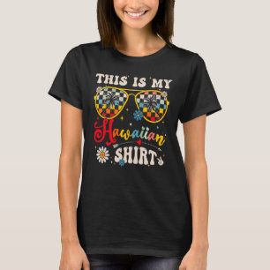 This Is My Hawaiian  Tropical Luau Costume Party H T-Shirt