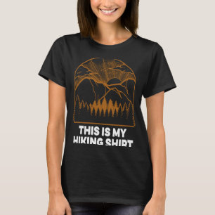 This is My Hiking Hiker Camping Trail Camper T-Shirt