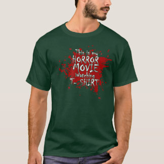 This is my horror movie watching shirt family movi