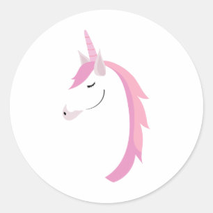 This Is My Human Costume I’m Really A Unicorn Cute Classic Round Sticker