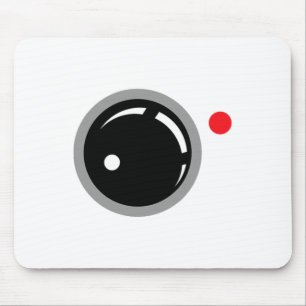 This Is My Human Costume I'm Really A Camera Lens Mouse Pad