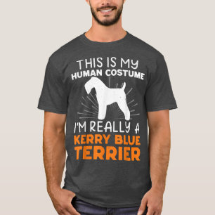 This Is My Human Costume I'm Really A Kerry Blue T T-Shirt