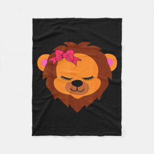 This Is My Human Costume Im Really A Lion Funny Fleece Blanket