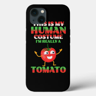 This Is My Human Costume Im Really a tomato Funny  iPhone 13 Case