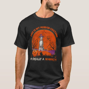 This Is My Human Costume I'm Really A Whippet Hall T-Shirt