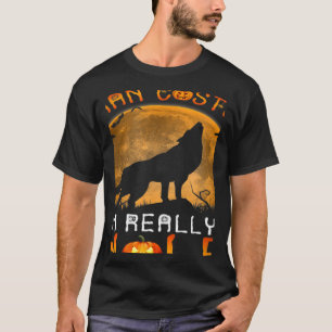 This is My Human Costume I'm Really a Wolf Hallowe T-Shirt