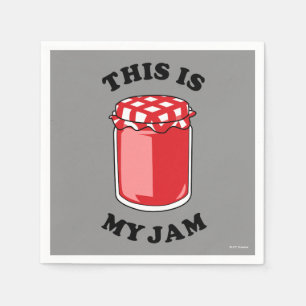 This Is My Jam Napkin