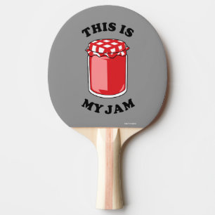 This Is My Jam Ping Pong Paddle