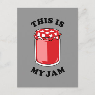This Is My Jam Postcard
