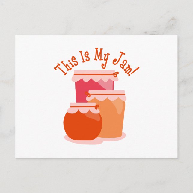 This Is My Jam! Postcard (Front)