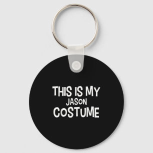This Is My Jason Costume Halloween Simple Costume  Key Ring