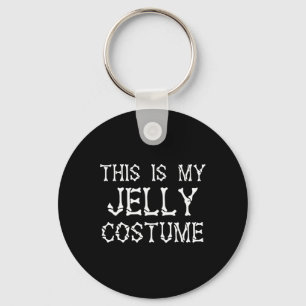 This Is My Jelly Costume Funny Halloween Costume Key Ring