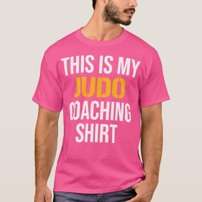 This Is My Judo Coaching T-Shirt (Front)