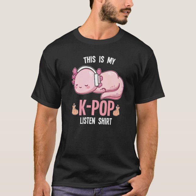 This Is My K Pop Pajama  South Korea K Pop T-Shirt (Front)